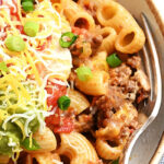 beefy Taco Macaroni and Cheese