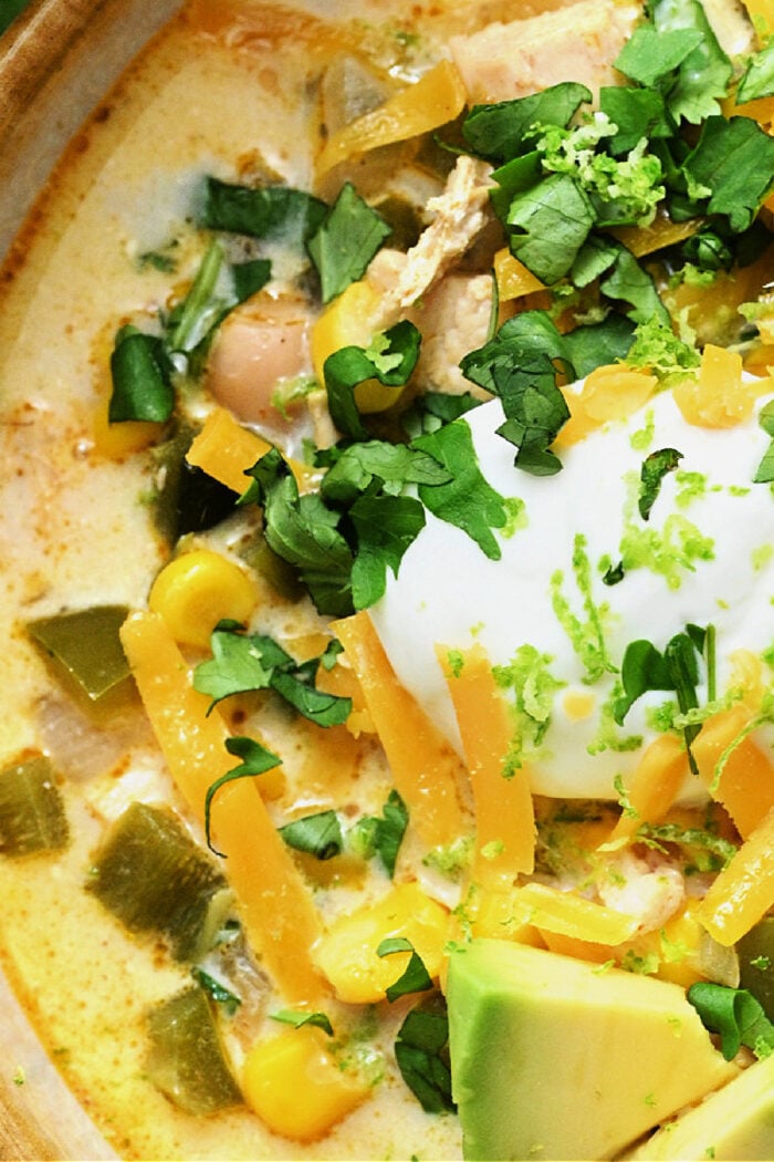 white chicken creamy chili recipe