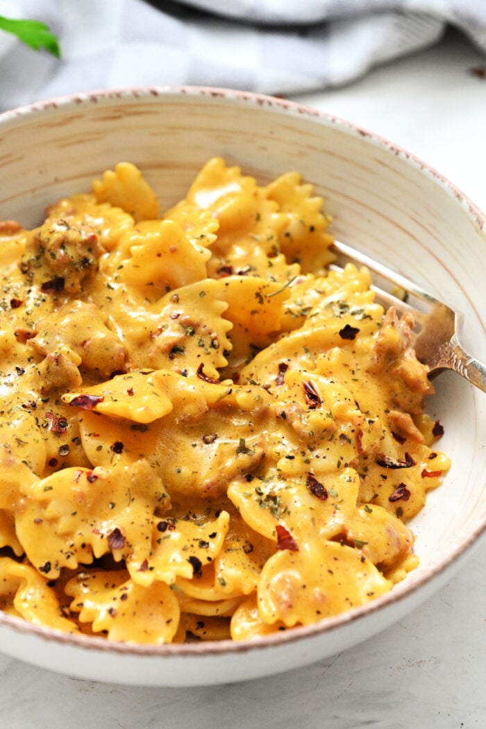 Creamy Italian Sausage Pastas