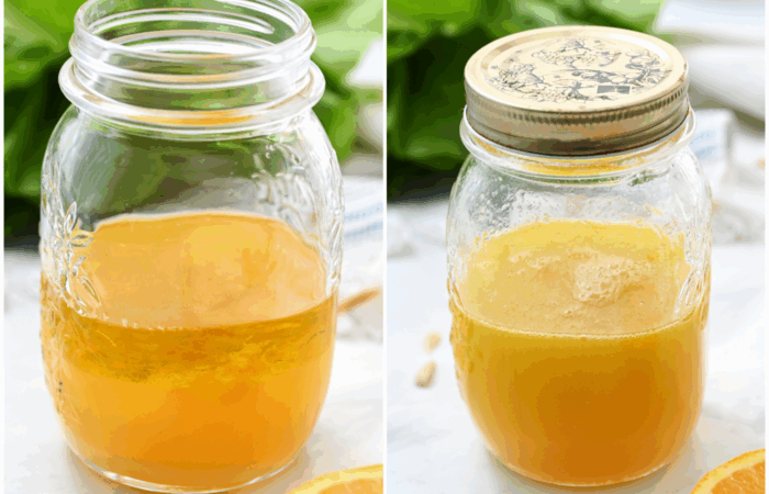 orange juice salad dressing