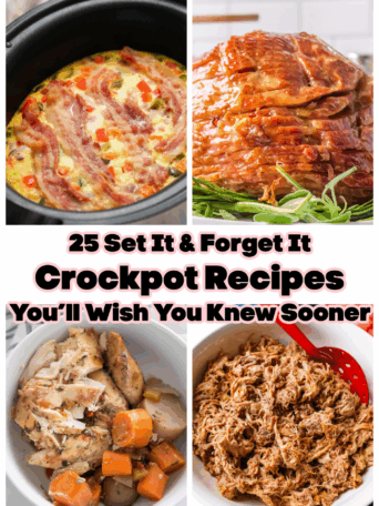 25 Set It & Forget It Crockpot Recipes