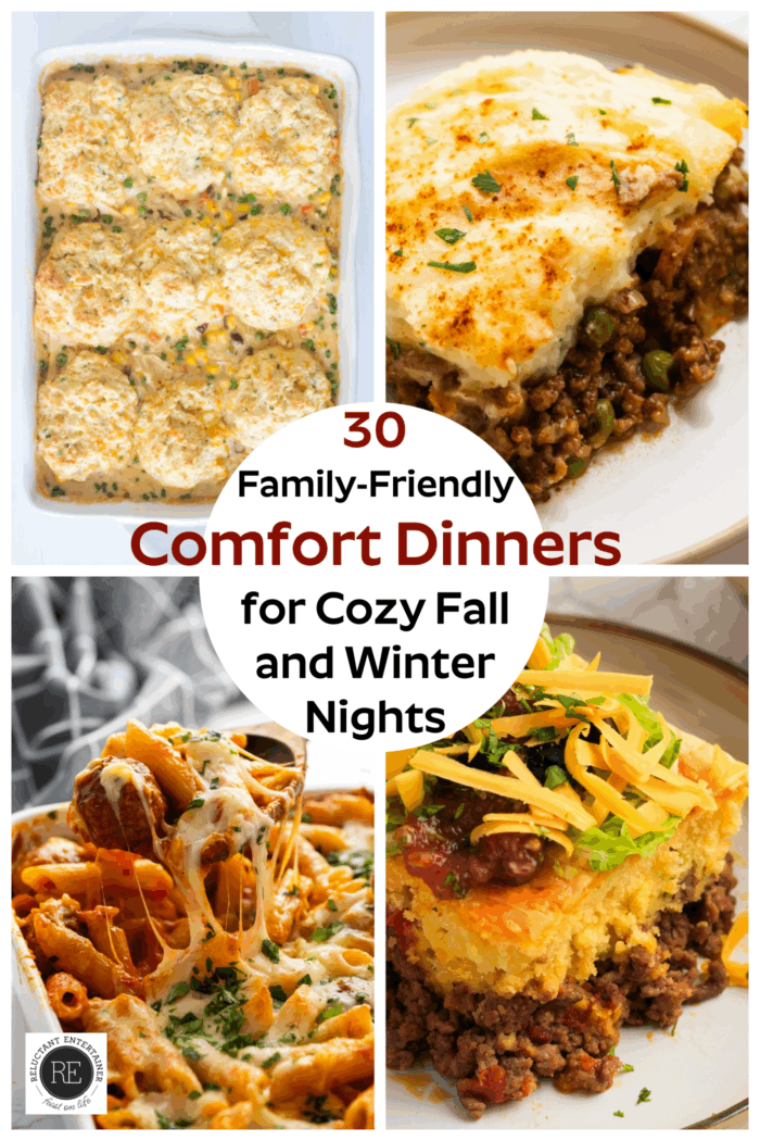 30 Family-Friendly Comfort Dinners for Cozy Fall and Winter Nights