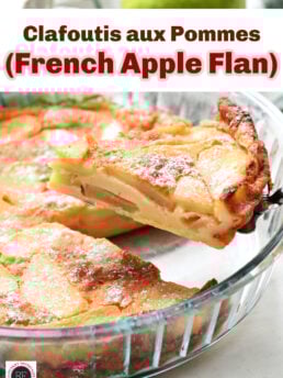 Clafoutis aux Pommes (French Apple Flan)