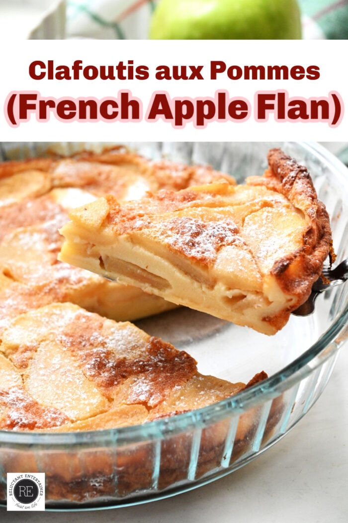 Clafoutis aux Pommes (French Apple Flan)