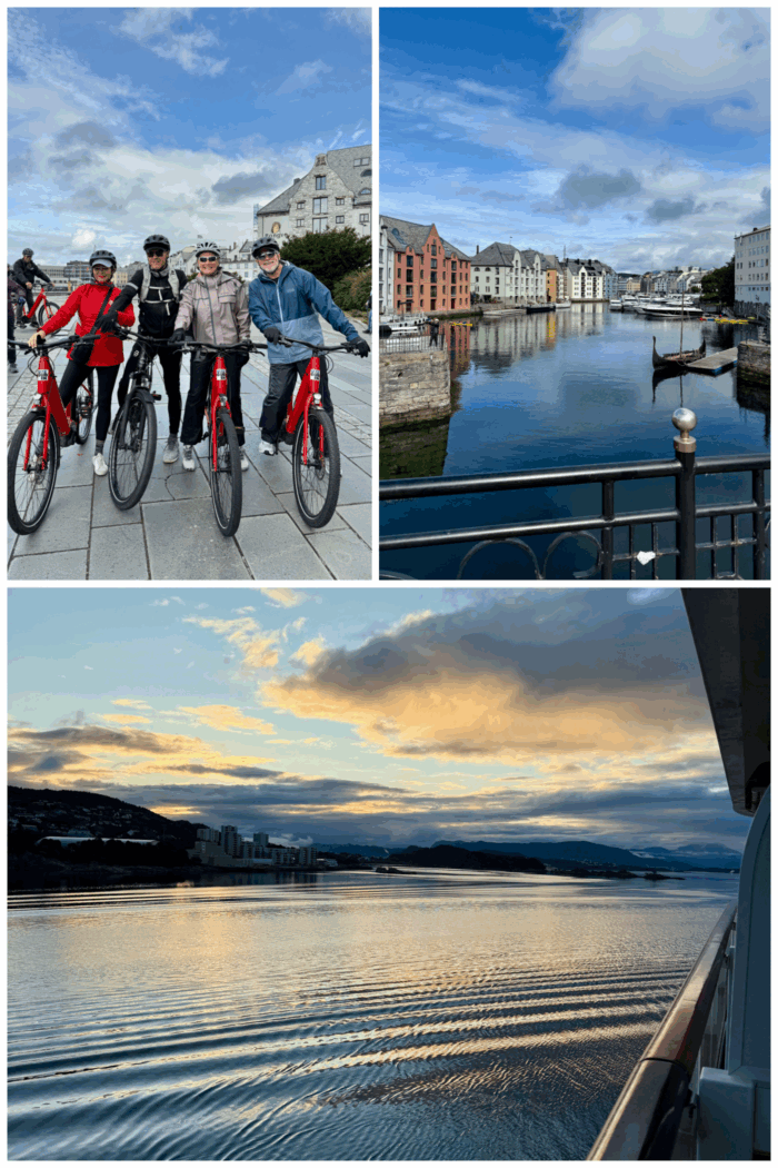 riding bikes in Norway