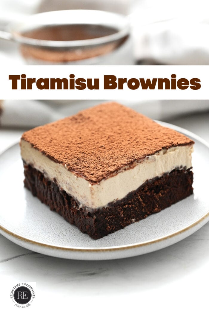 Tiramisu Brownies