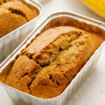banana bread in loaf pans