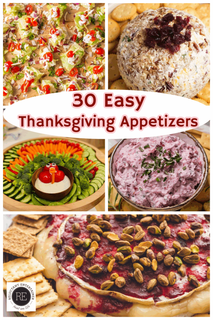 30 Easy Thanksgiving Appetizers
