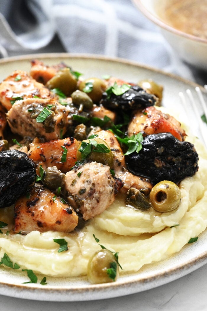 Chicken Marbella Recipe with potatoes