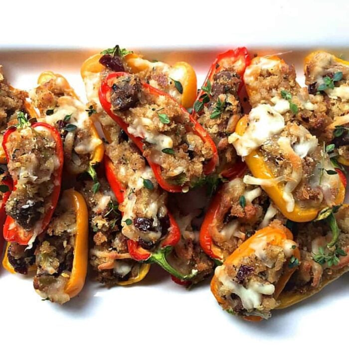 dressing mini peppers
