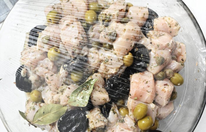 covering chicken before baking