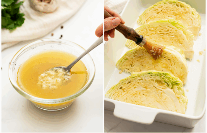 how to make Cabbage Steaks with Parmesan