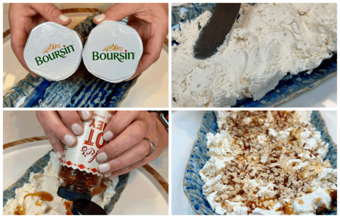 how to make Boursin Appetizer (with Honey)