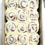 12 Protein Cinnamon Rolls in 9x13 pan