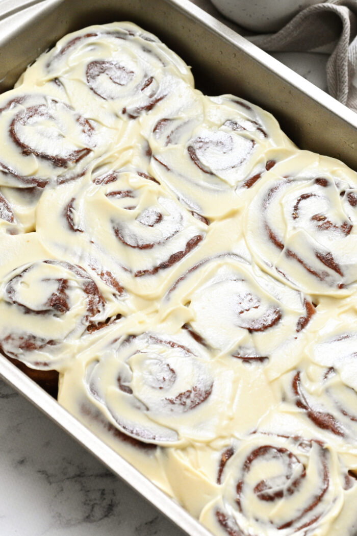 baked Protein Cinnamon Rolls