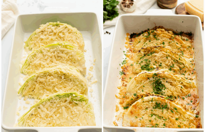 making cabbage side dish