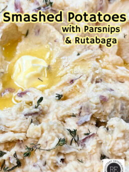 Smashed Potatoes (with Parsnips and Rutabaga)