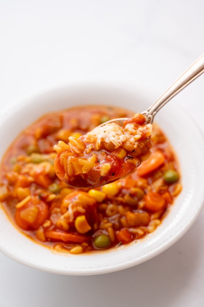 a spoonful of ABC Soup