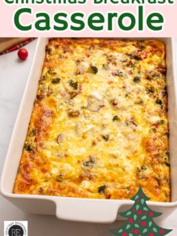 Christmas Breakfast Casserole