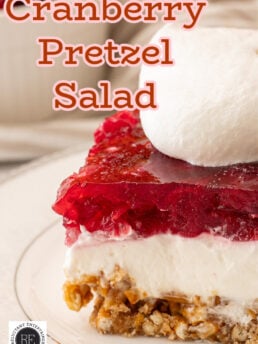 Cranberry Pretzel Salad