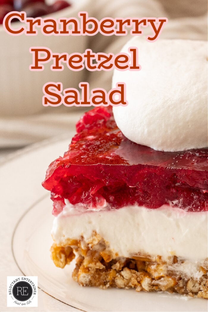 Cranberry Pretzel Salad