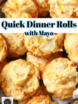Quick Dinner Rolls with Mayo