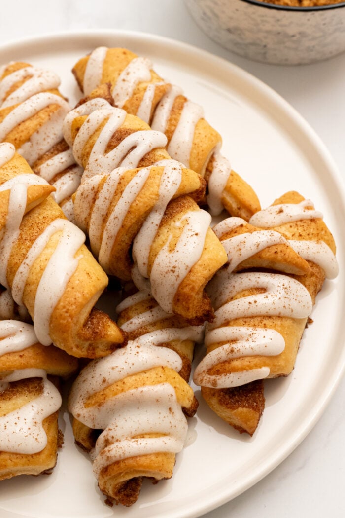 crescent roll cinnamon rolls