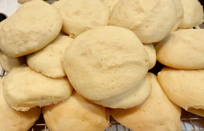 ricotta cookies just baked