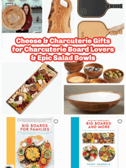 Cheese & Charcuterie Gifts for Charcuterie Board Lovers and Salad Bowls