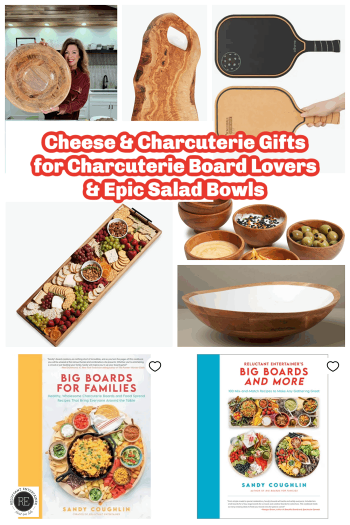 Cheese & Charcuterie Gifts for Charcuterie Board Lovers and Salad Bowls