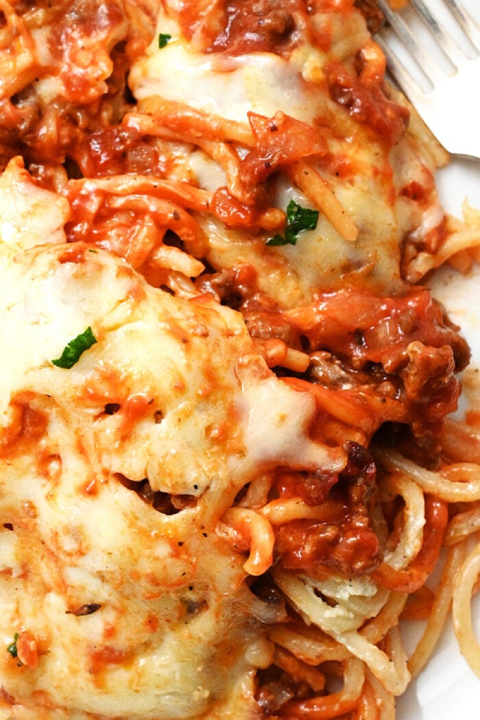 cheesy spaghetti