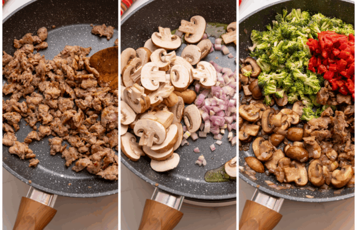 cookie meat and veggies