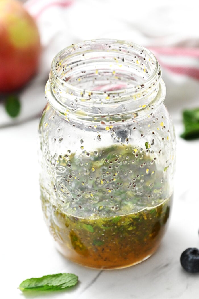 making fruit salad dressing