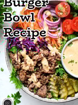 Burger Bowl Recipe