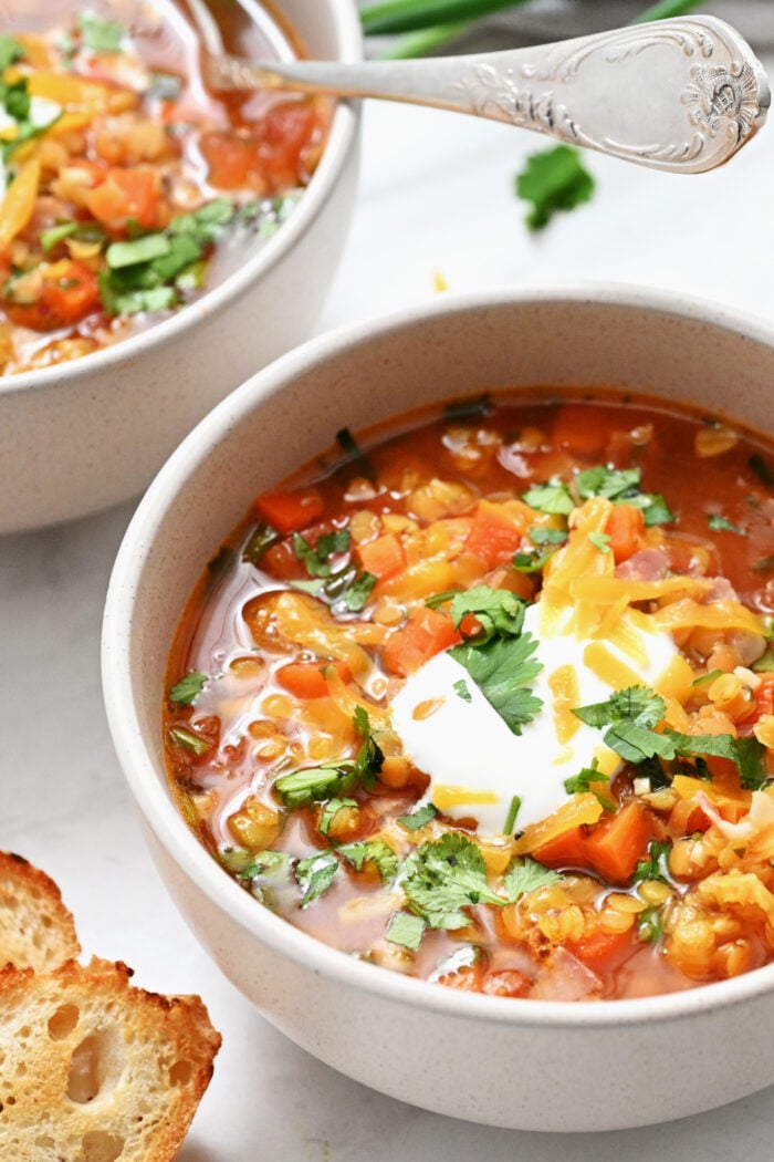 Lentil Soup with Bacon