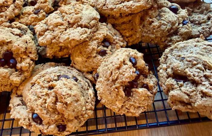 PB chocolate cookies
