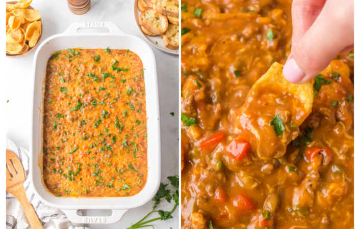 making sloppy joe dip