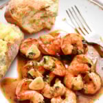 serving of Spicy Shrimp Scampi recipe