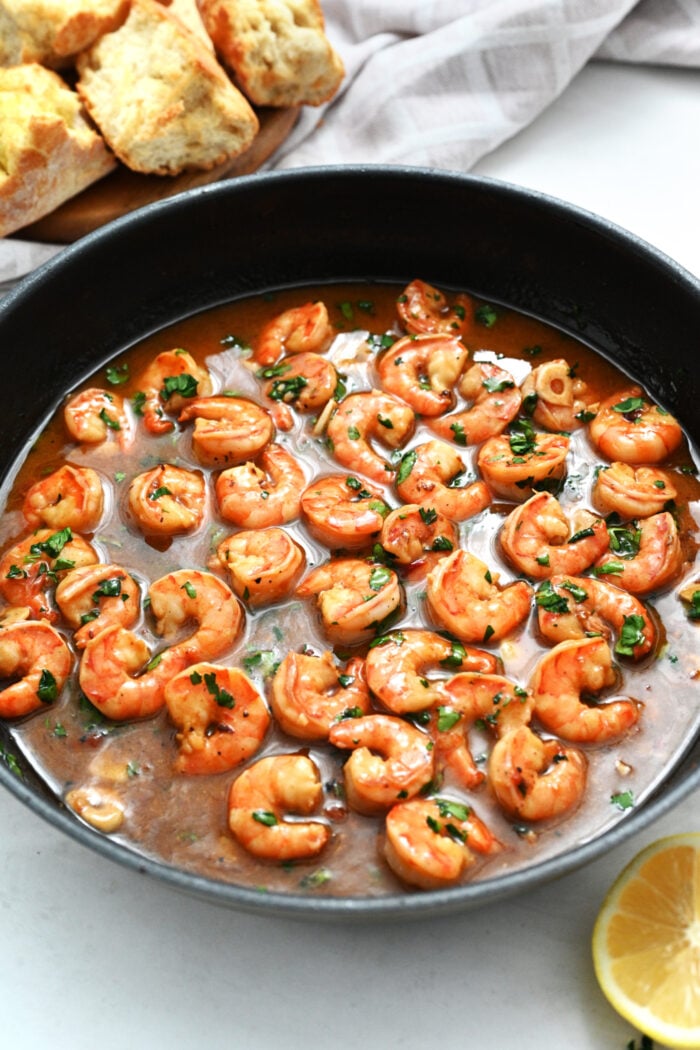 Spicy Shrimp Scampi