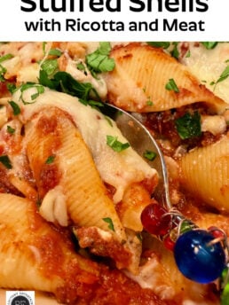 Stuffed Shells with Ricotta and Meat
