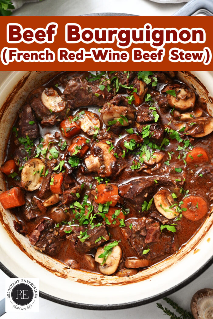 Beef Bourguignon (French Red-Wine Beef Stew)