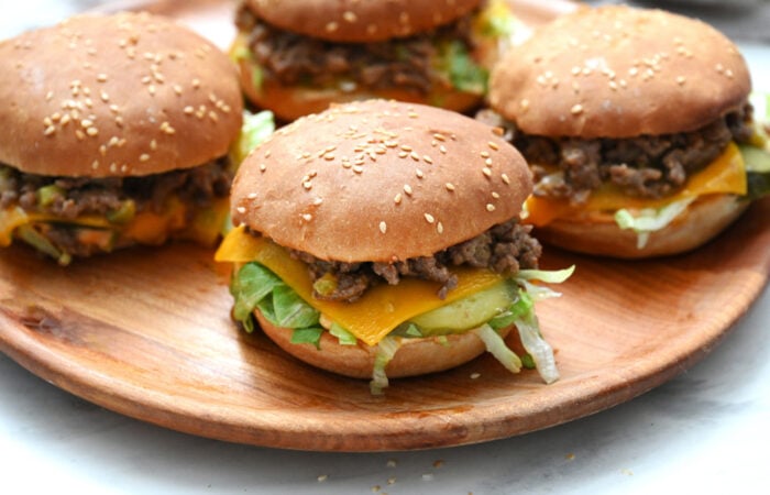 4 Big Mac Sloppy Joes