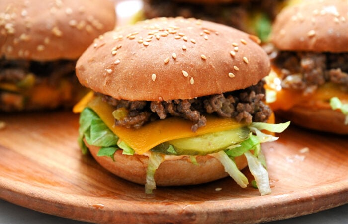 Big Mac Sloppy Joes recipe