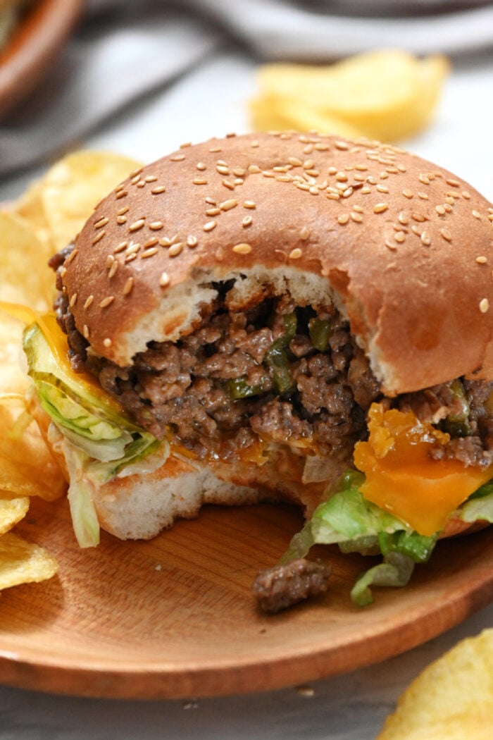 saucy Big Mac Sloppy Joe recipe