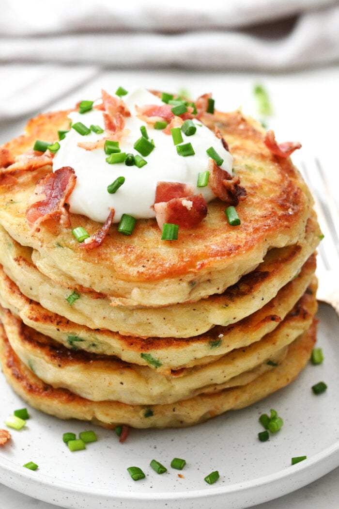 pancakes with sour cream