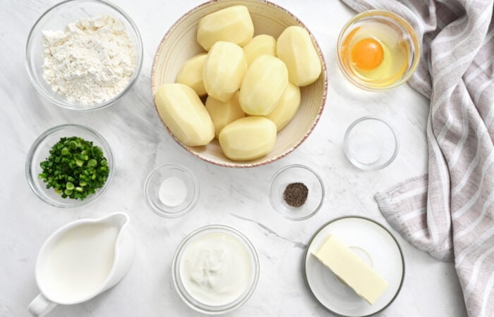 ingredients to make Irish Pancakes