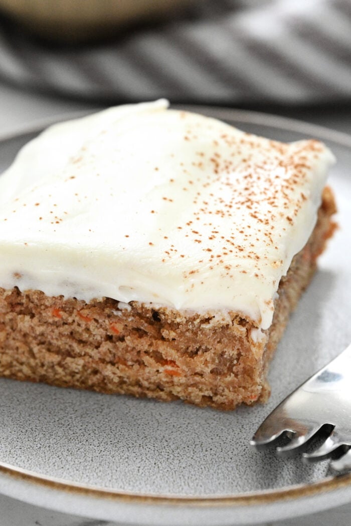 a serving of Carrot Cake Bar