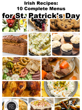 Irish Recipes: 10 Complete Menus for St. Patrick's Day