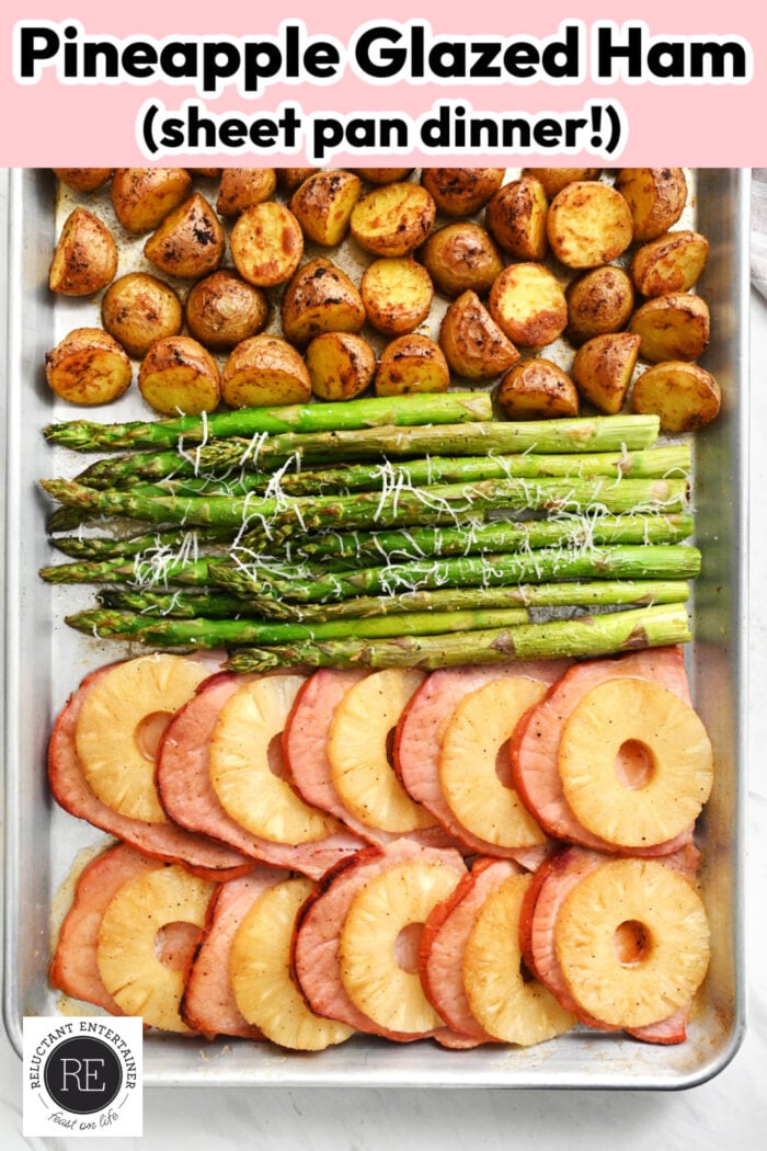 Pineapple Glazed Ham Dinner