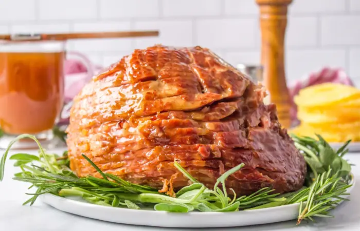 holiday crockpot ham